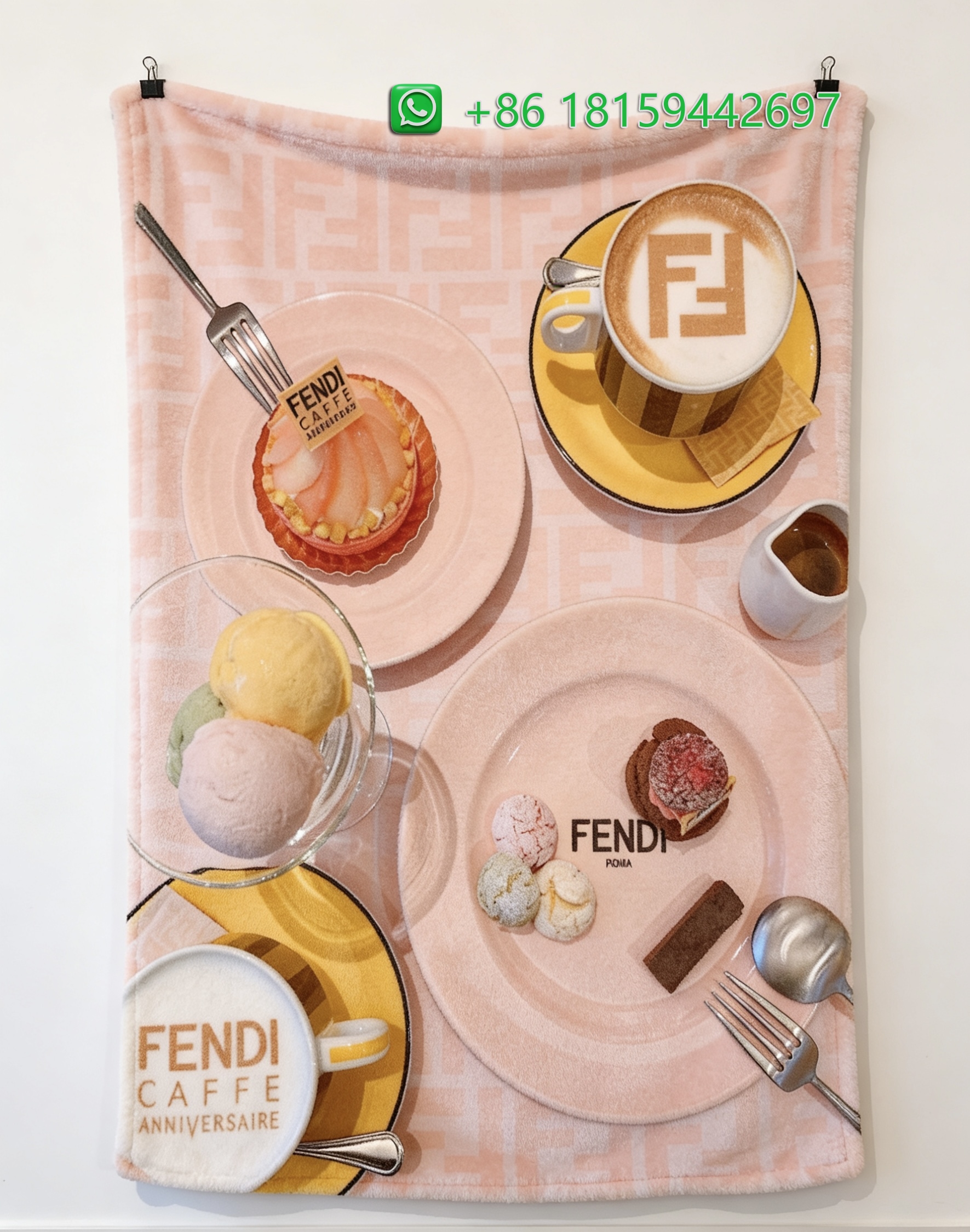 Fendi Throw Blankets